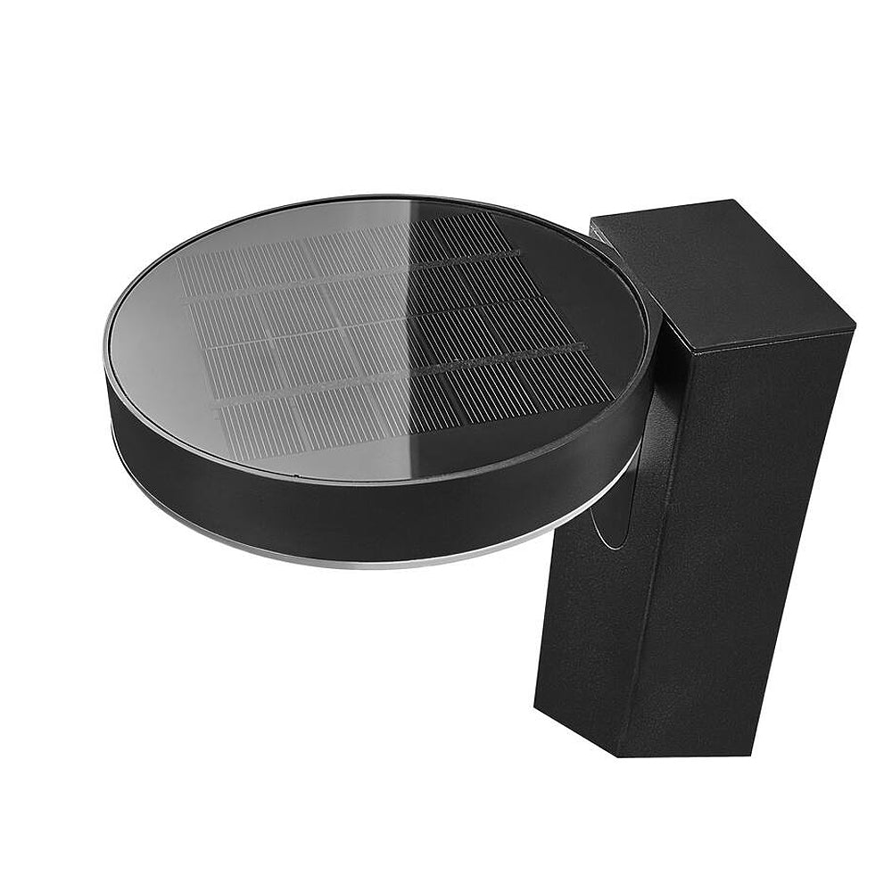 Lampa ogrodowa solarna Rica Round z czujnikiem ruchu okrągła