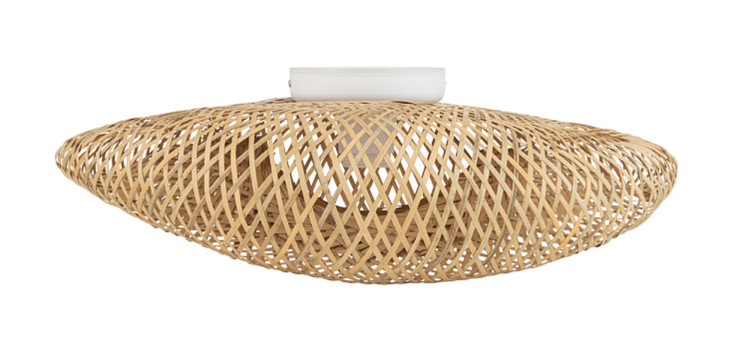 Plafon Havana 39x50 cm rattanowy