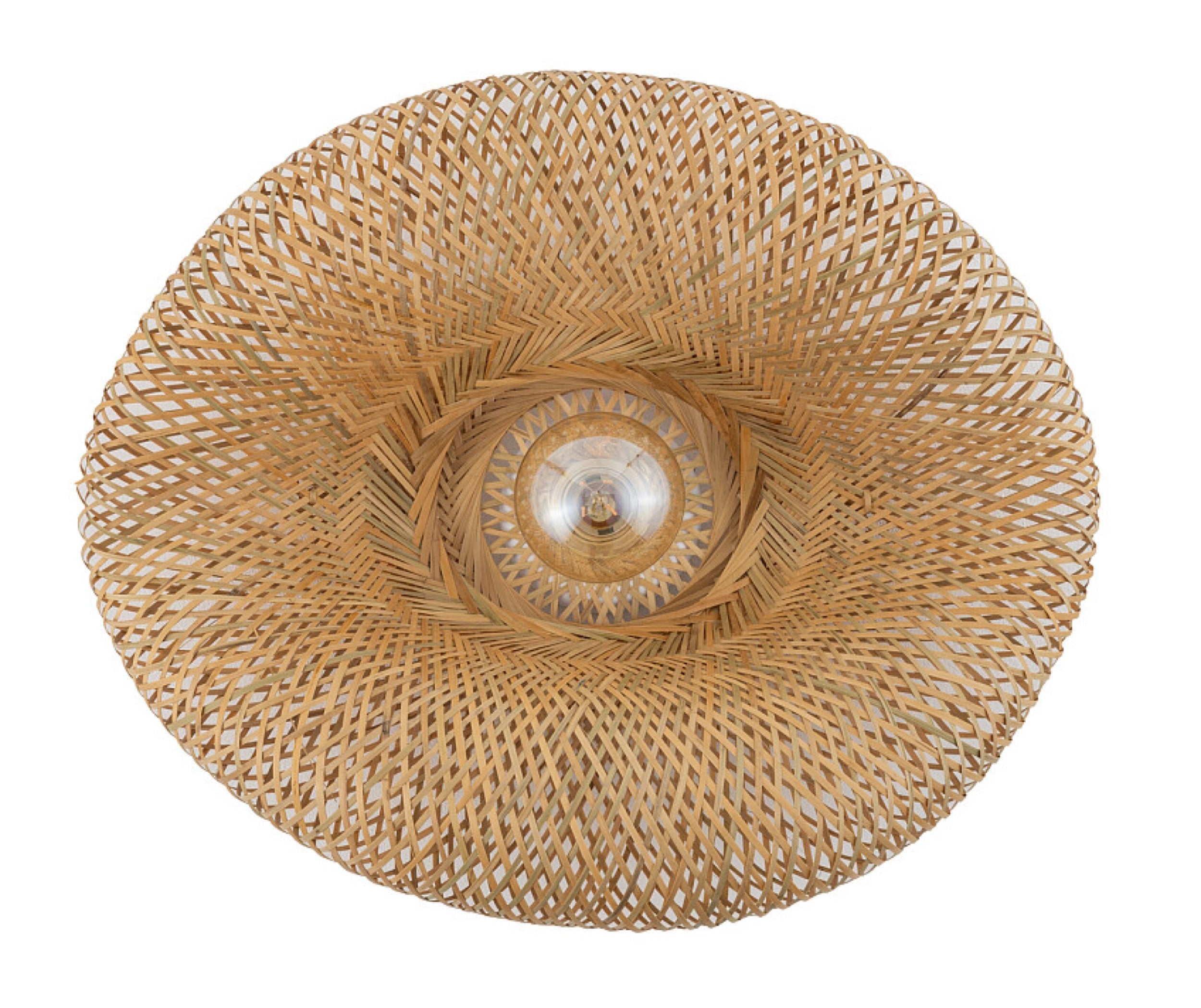 Plafon Havana 44x60 cm rattanowy