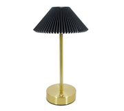 Lampa stołowa dotykowa Perinks LED złoto-szara