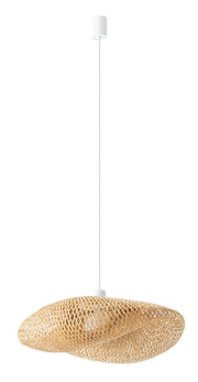 Lampa wisząca Havana 40x60 cm rattanowa