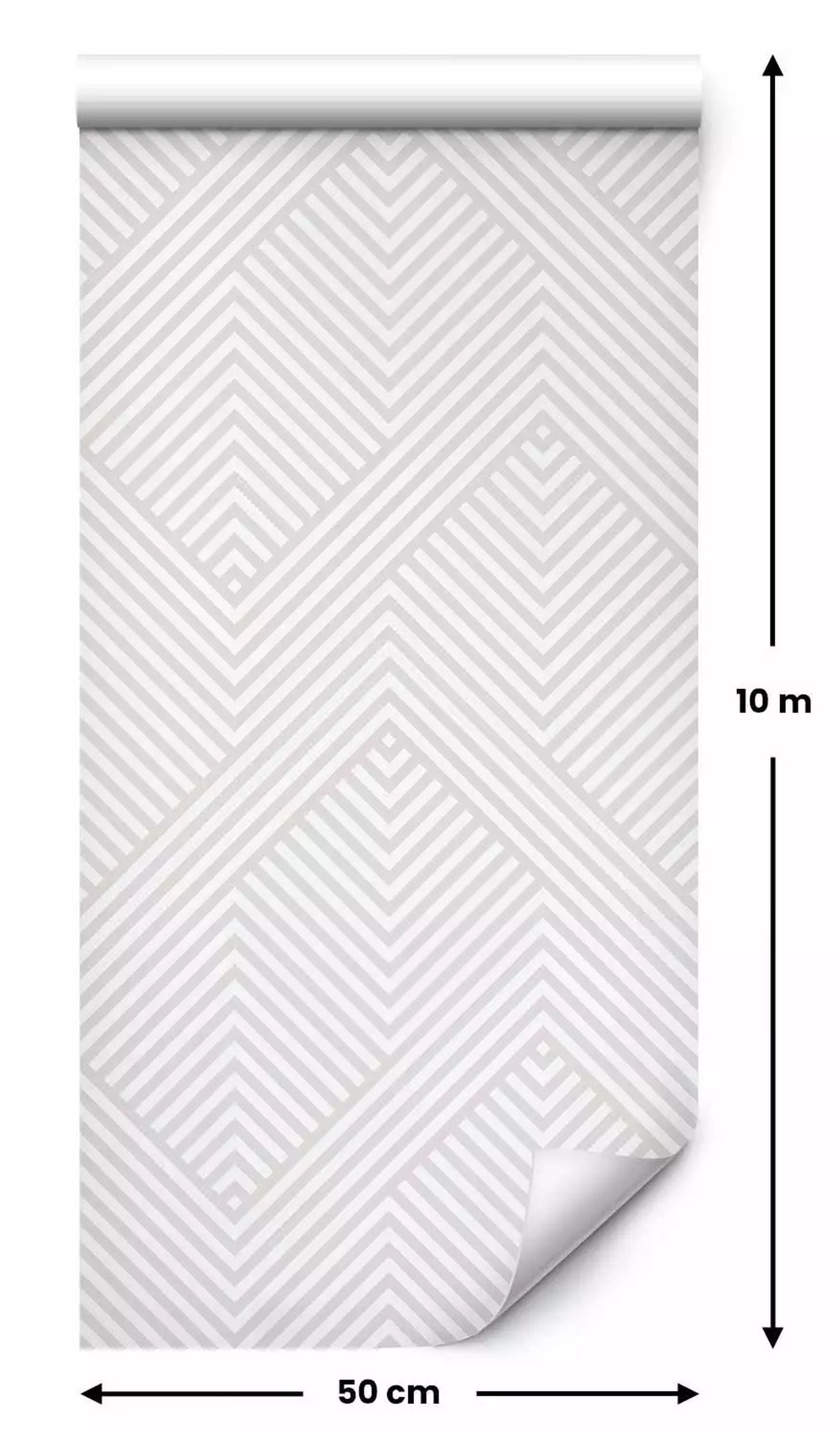 Tapeta Złamane linie 1000x50 cm