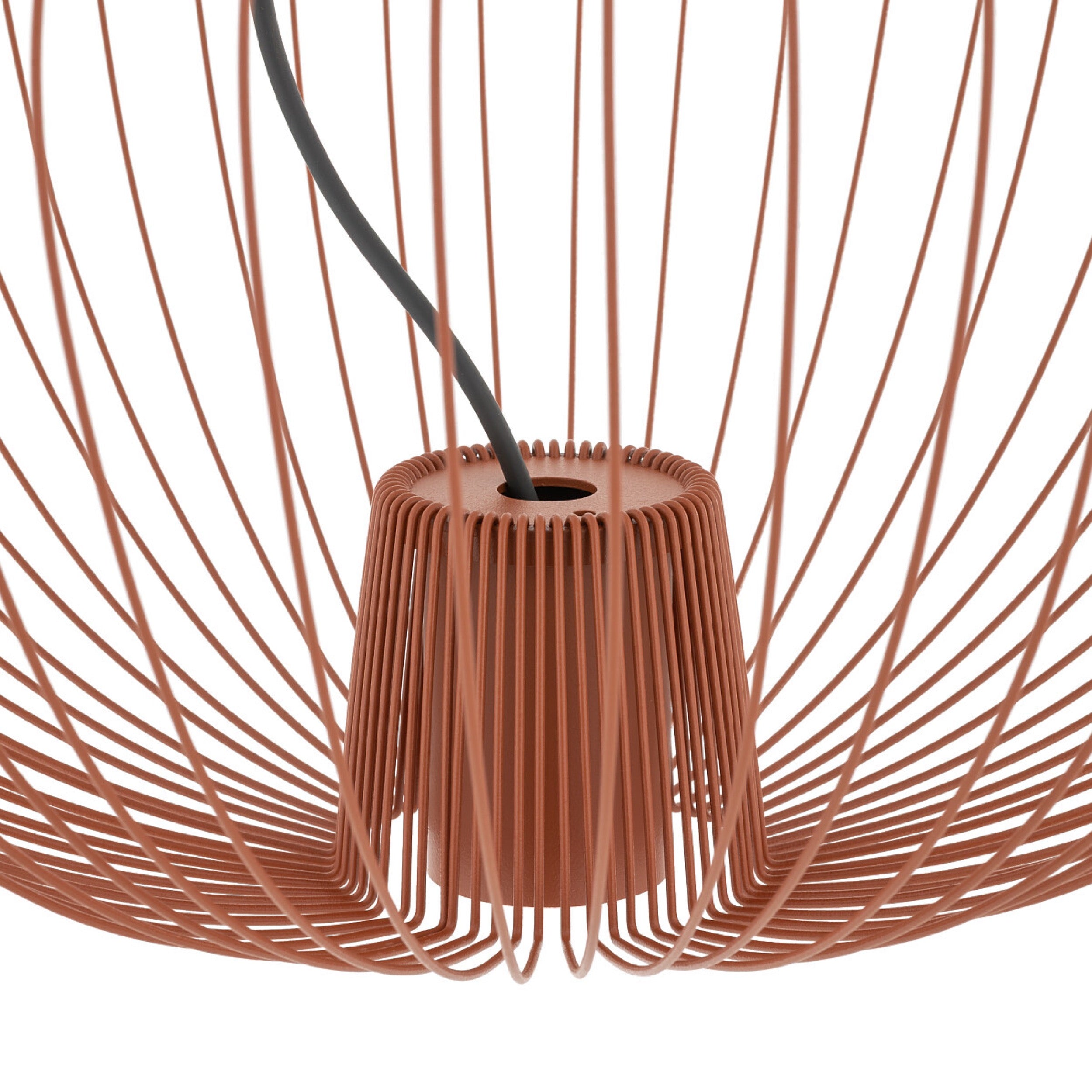 Lampa wisząca Pumpkin 33x54.5 cm terracotta