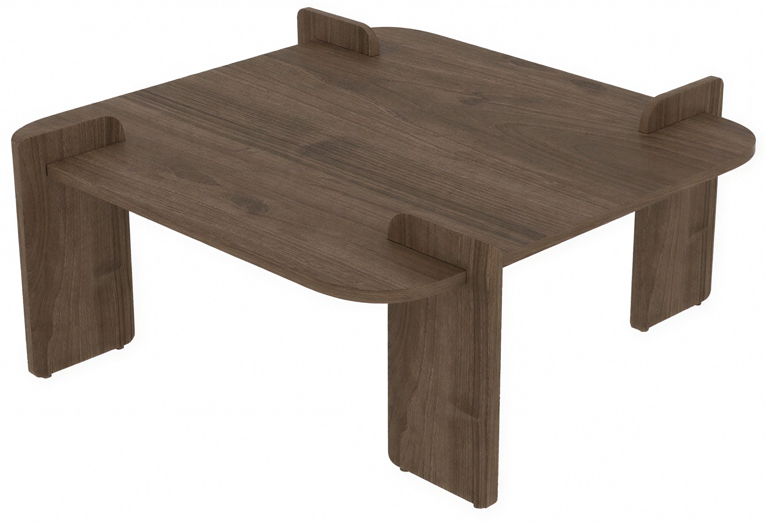 Stolik kawowy Afrolli 90x90 cm orzech