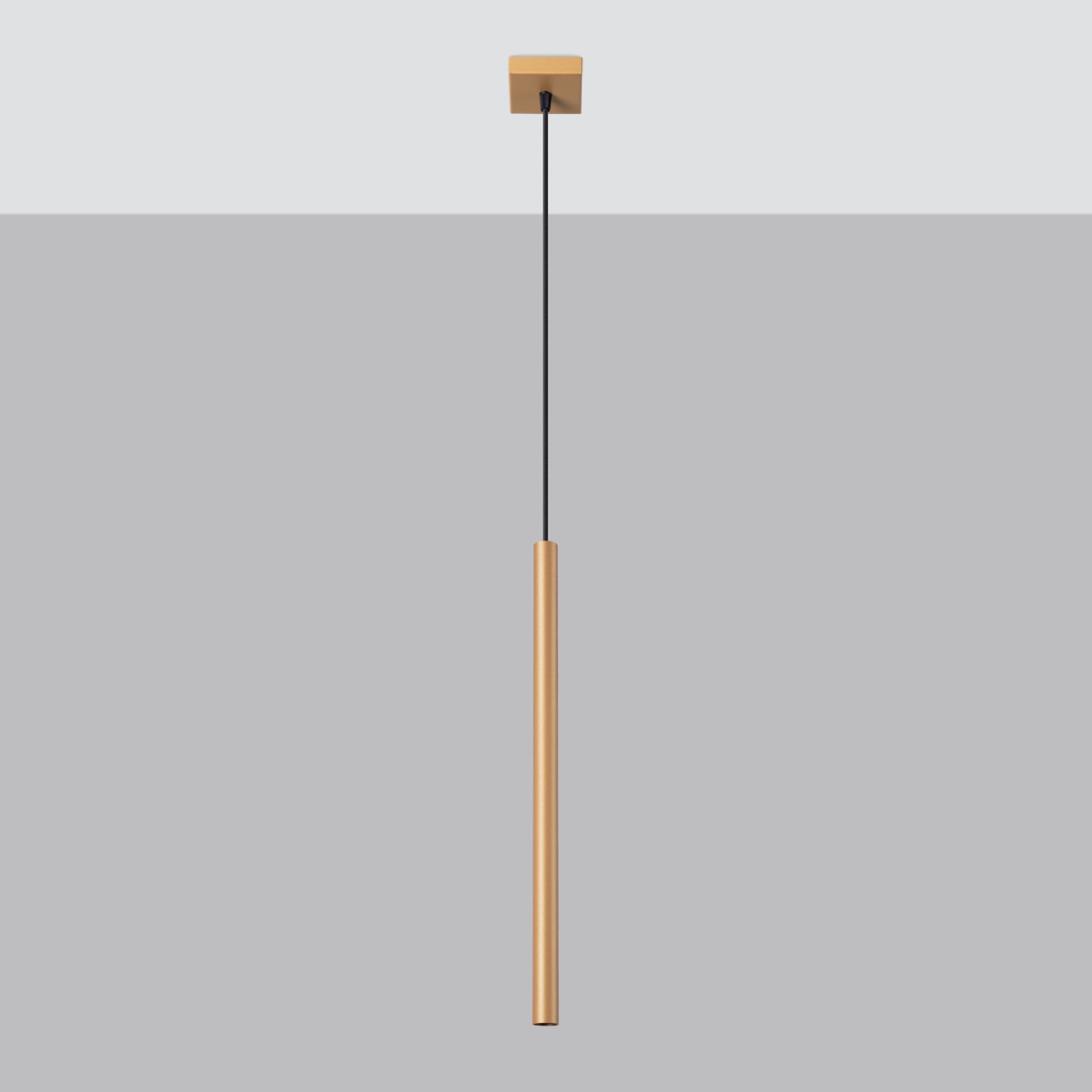Lampa wisząca Pastelo 1 złota