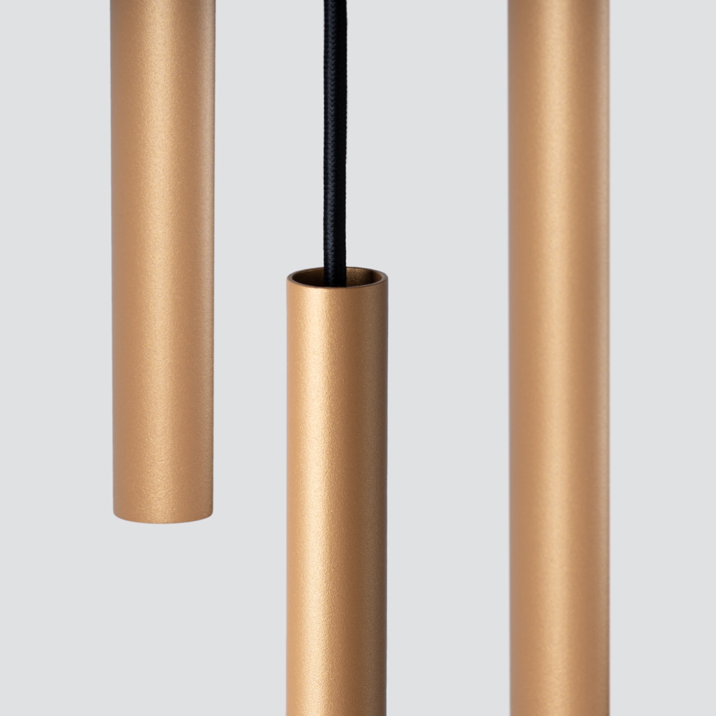 Lampa wisząca Pastelo 3P złota