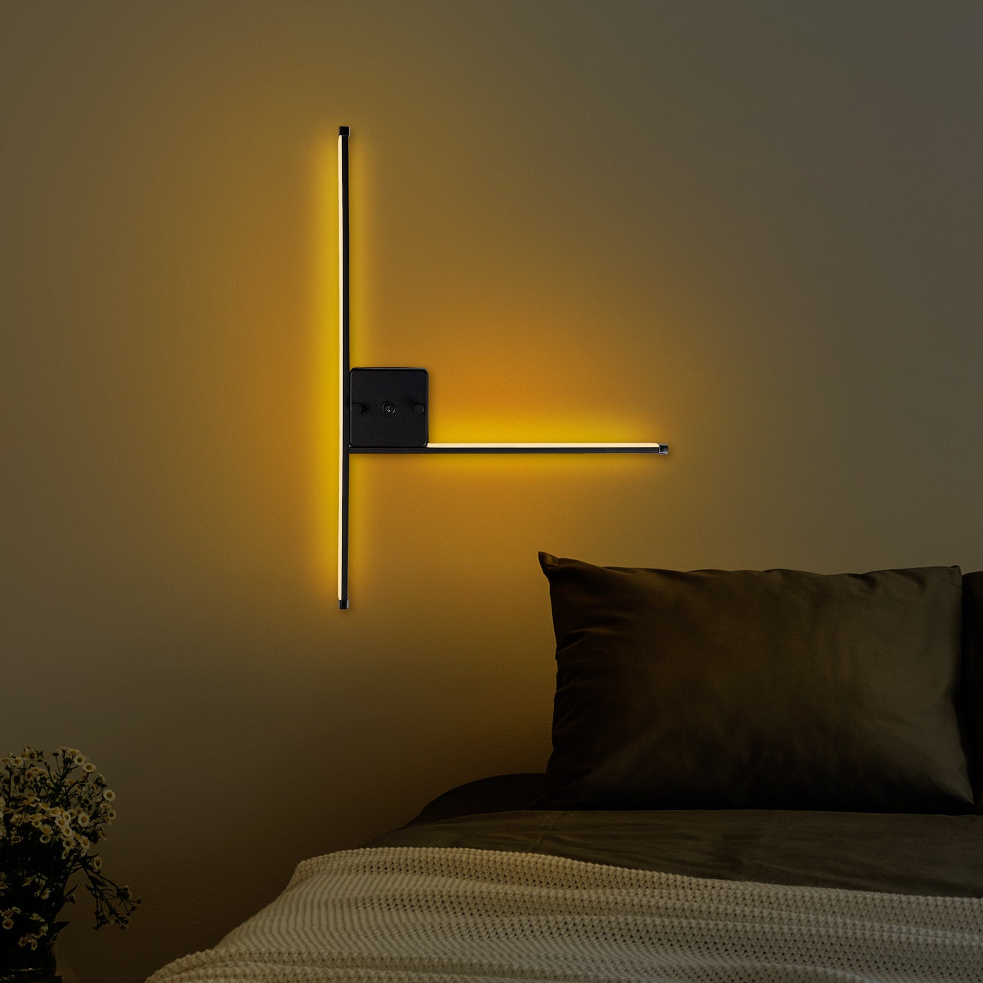 Lampa ścienna Spoirsey czarna