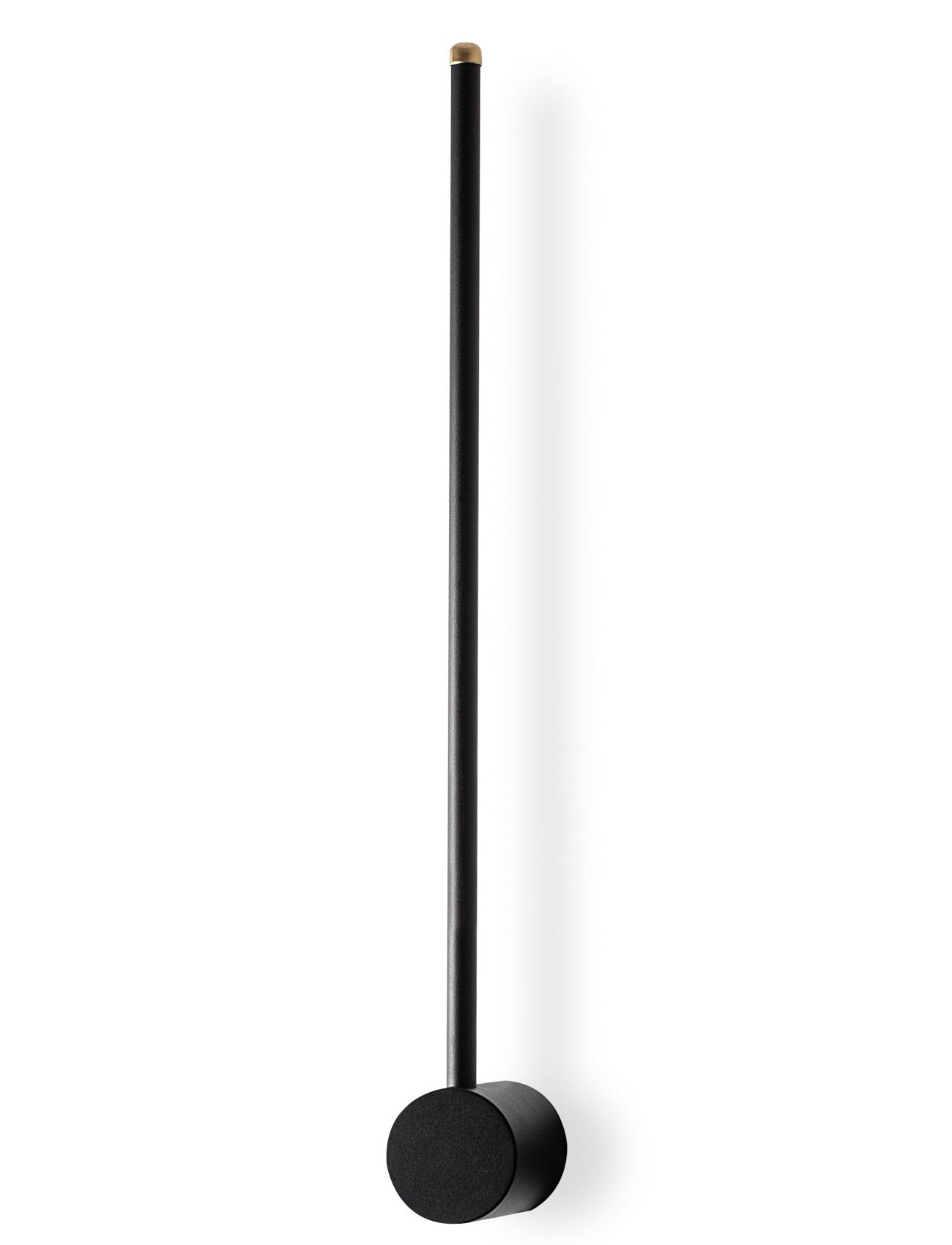 Lampa ścienna Walriefle 62 cm czarna