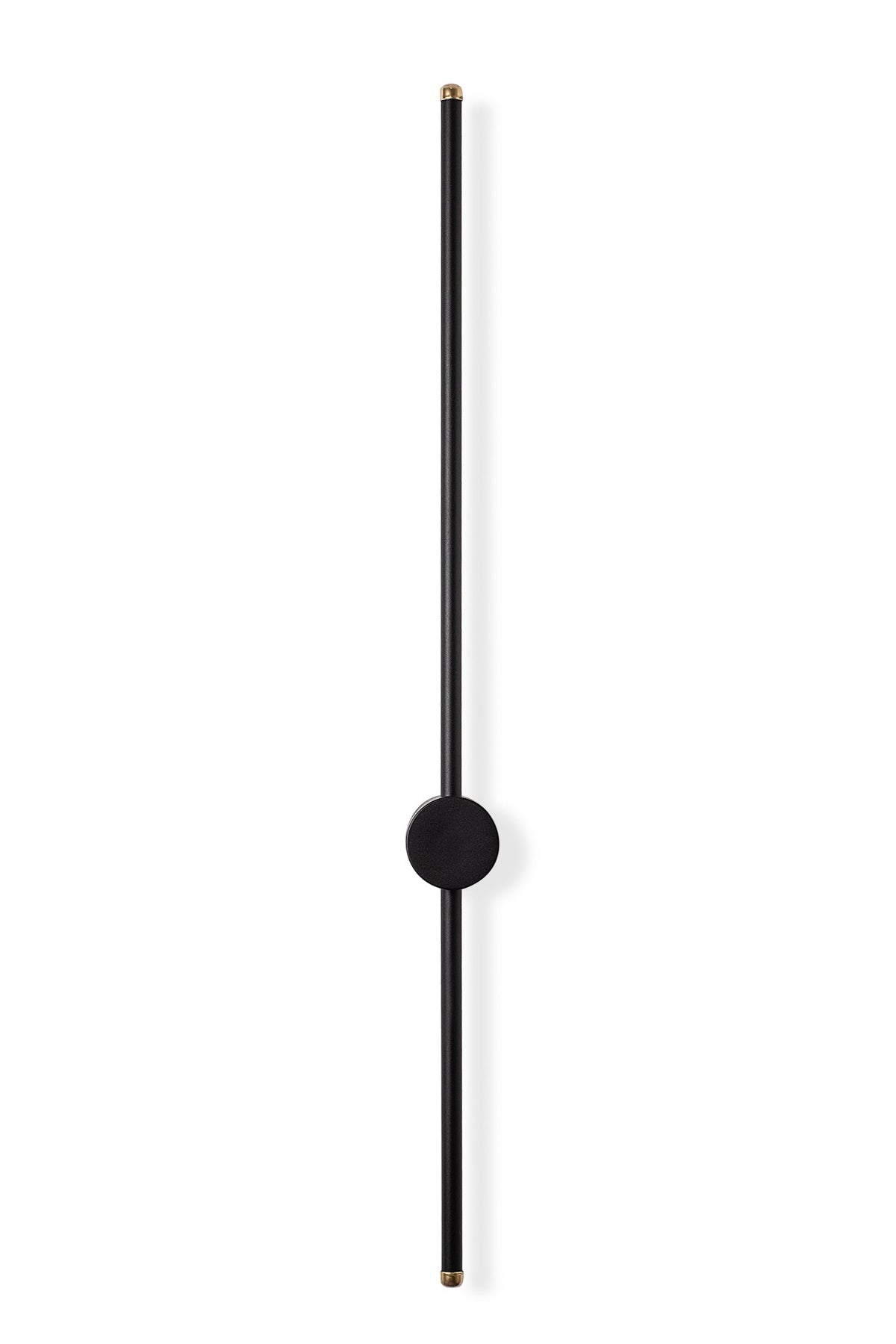 Lampa ścienna Walriefle 91 cm czarna