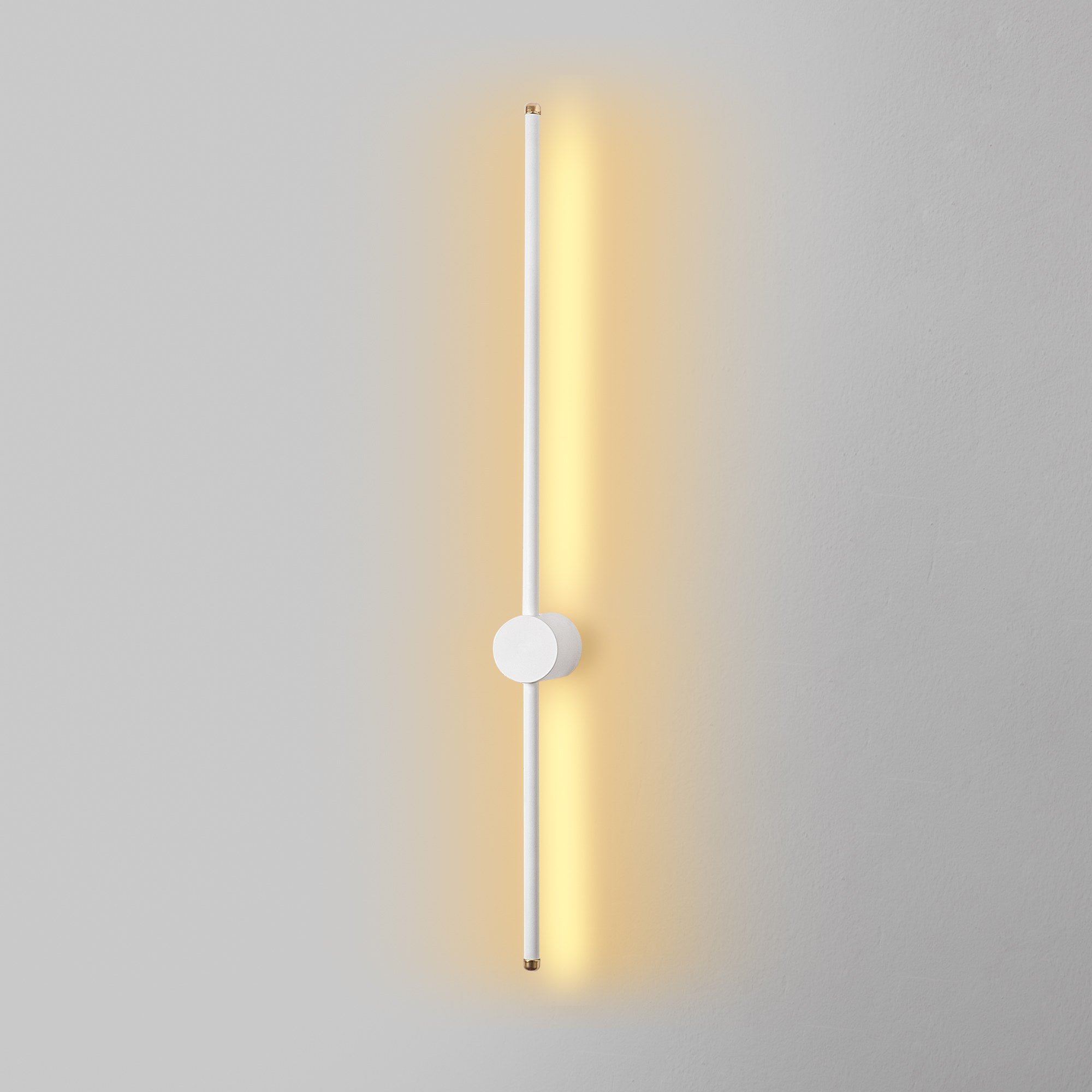 Lampa ścienna Walriefle 91 cm biała