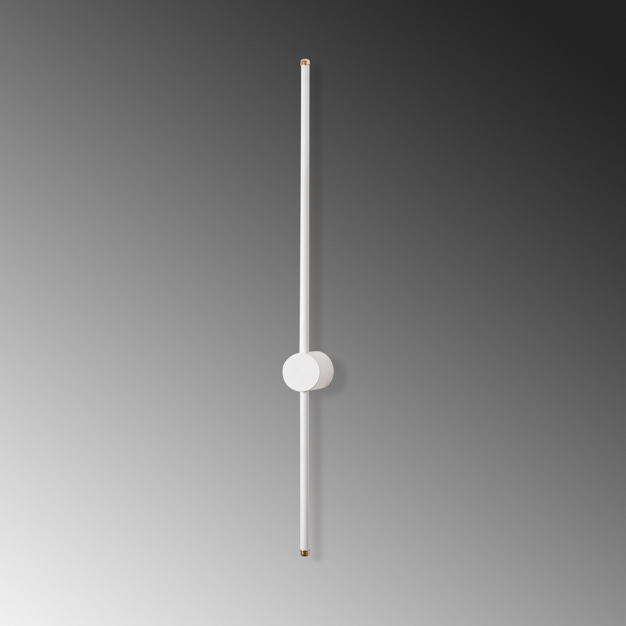 Lampa ścienna Walriefle 91 cm biała