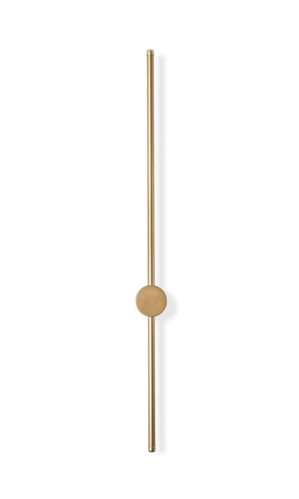 Lampa ścienna Walriefle 91 cm złota