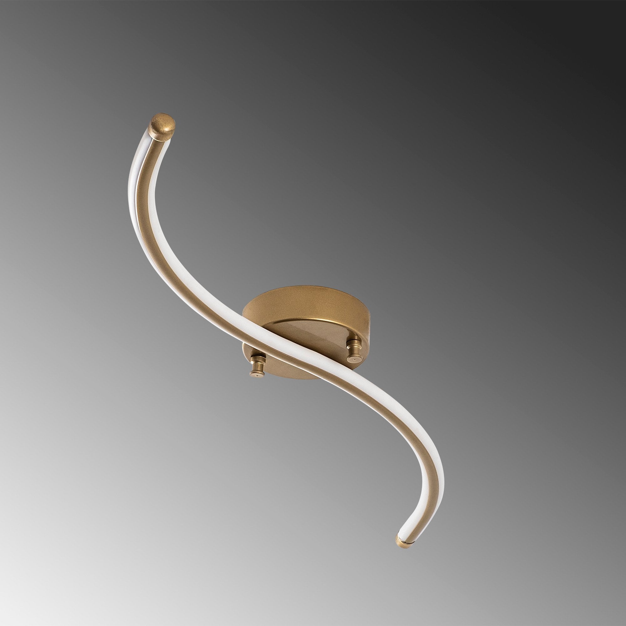Lampa sufitowa Hineting złota