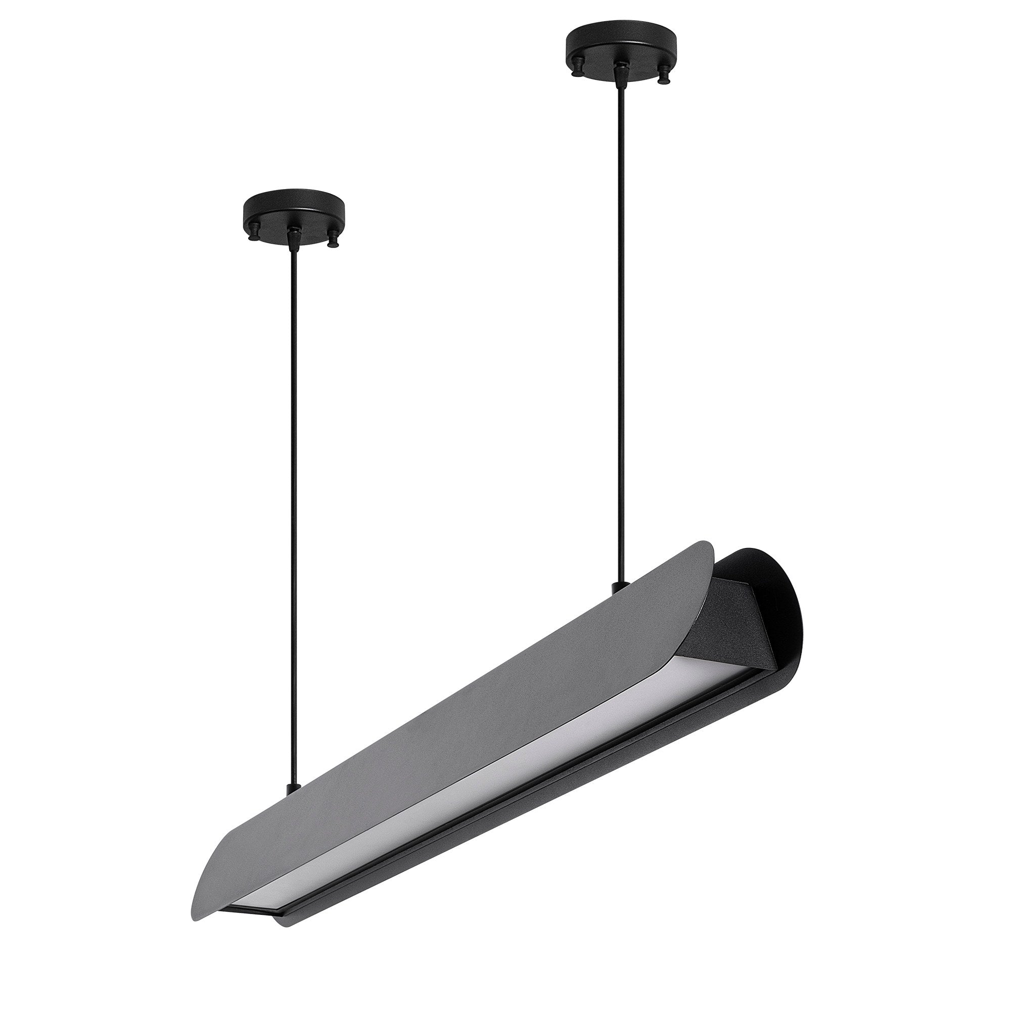 Lampa wisząca Fibening czarna
