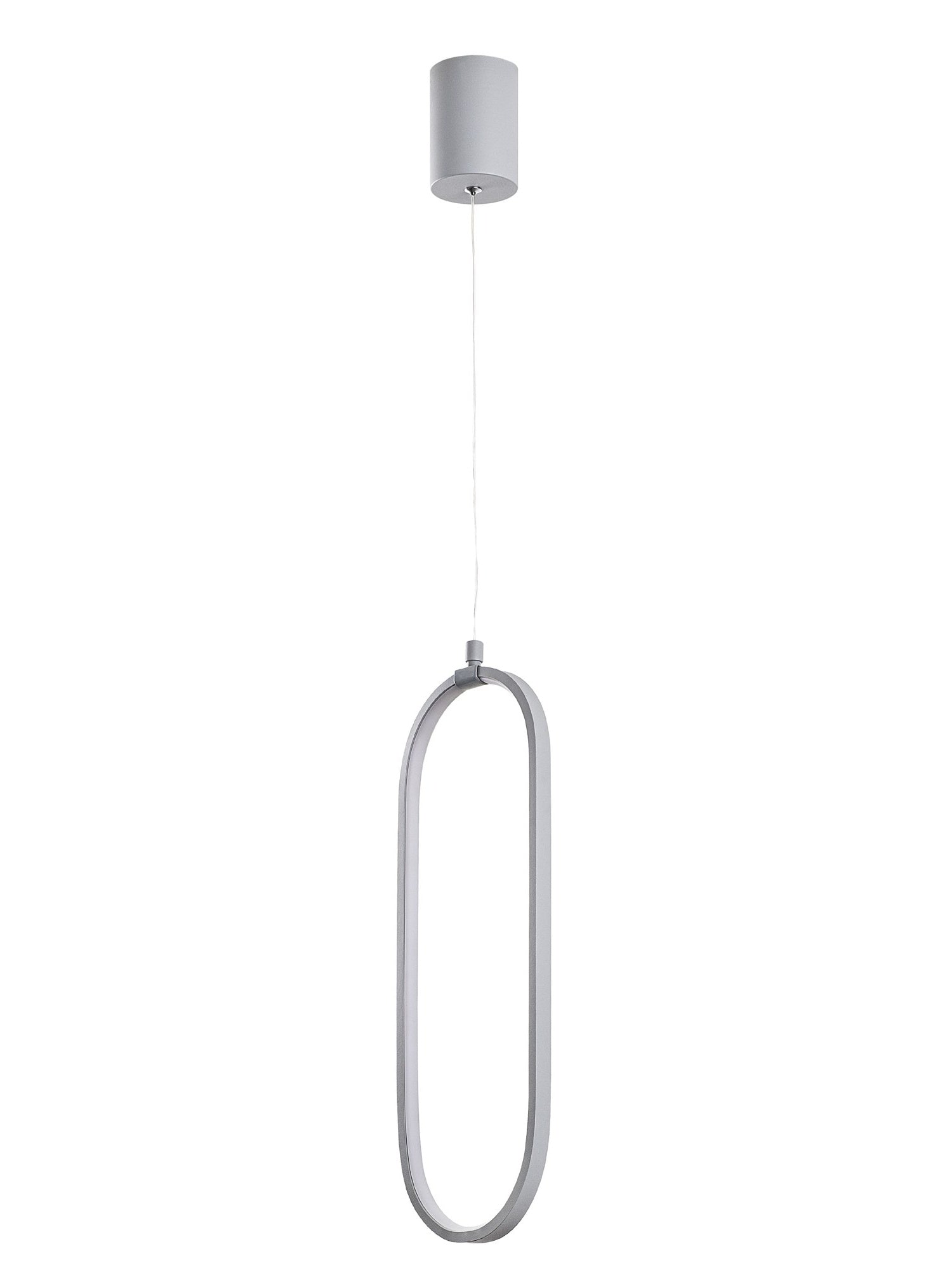 Lampa wisząca Diesartes szara