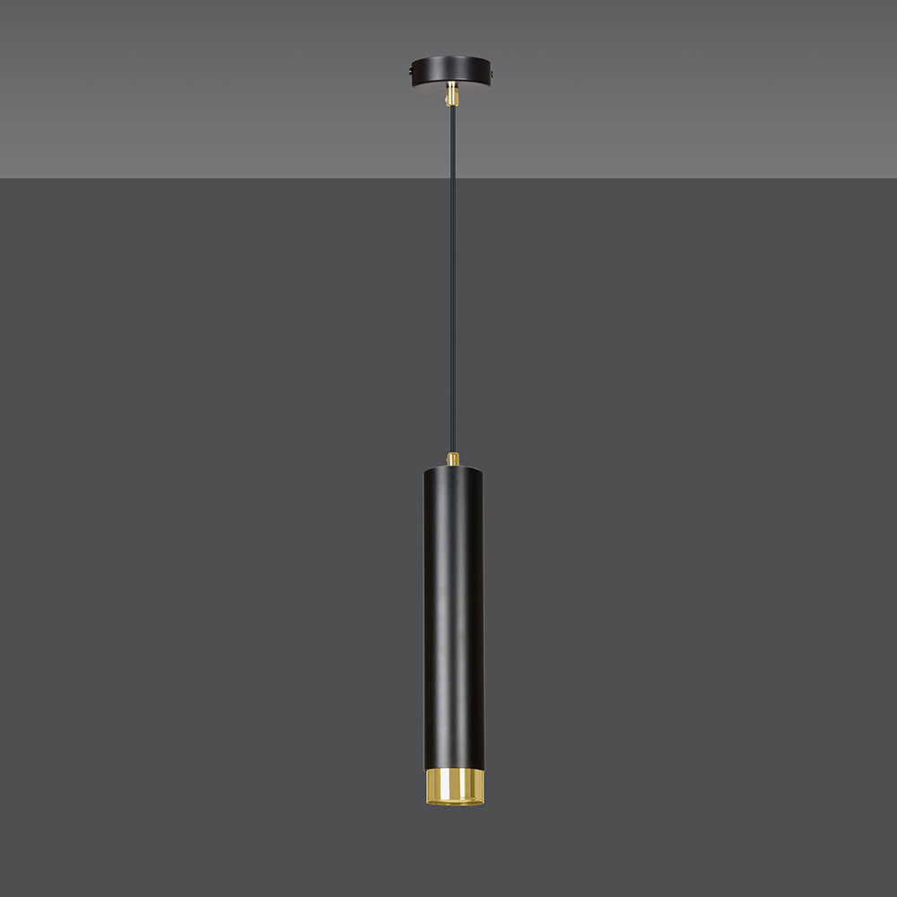 Lampa wisząca Morcone czarna