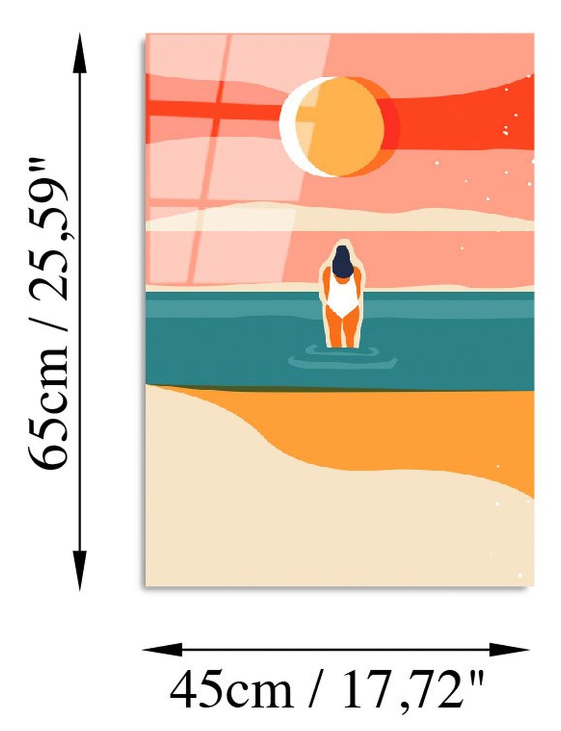 Obraz Onybill 65x45 cm plaża