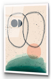 Obraz Onybill 65x45 cm z zielonym akcentem