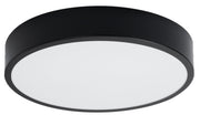 Plafon LED Sellinet średnica 40 cm czarny 3000K