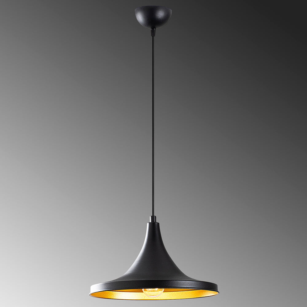 Lampa wisząca Semail czarna