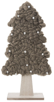 Figurka świąteczna Berannes choinka 40 cm brązowa