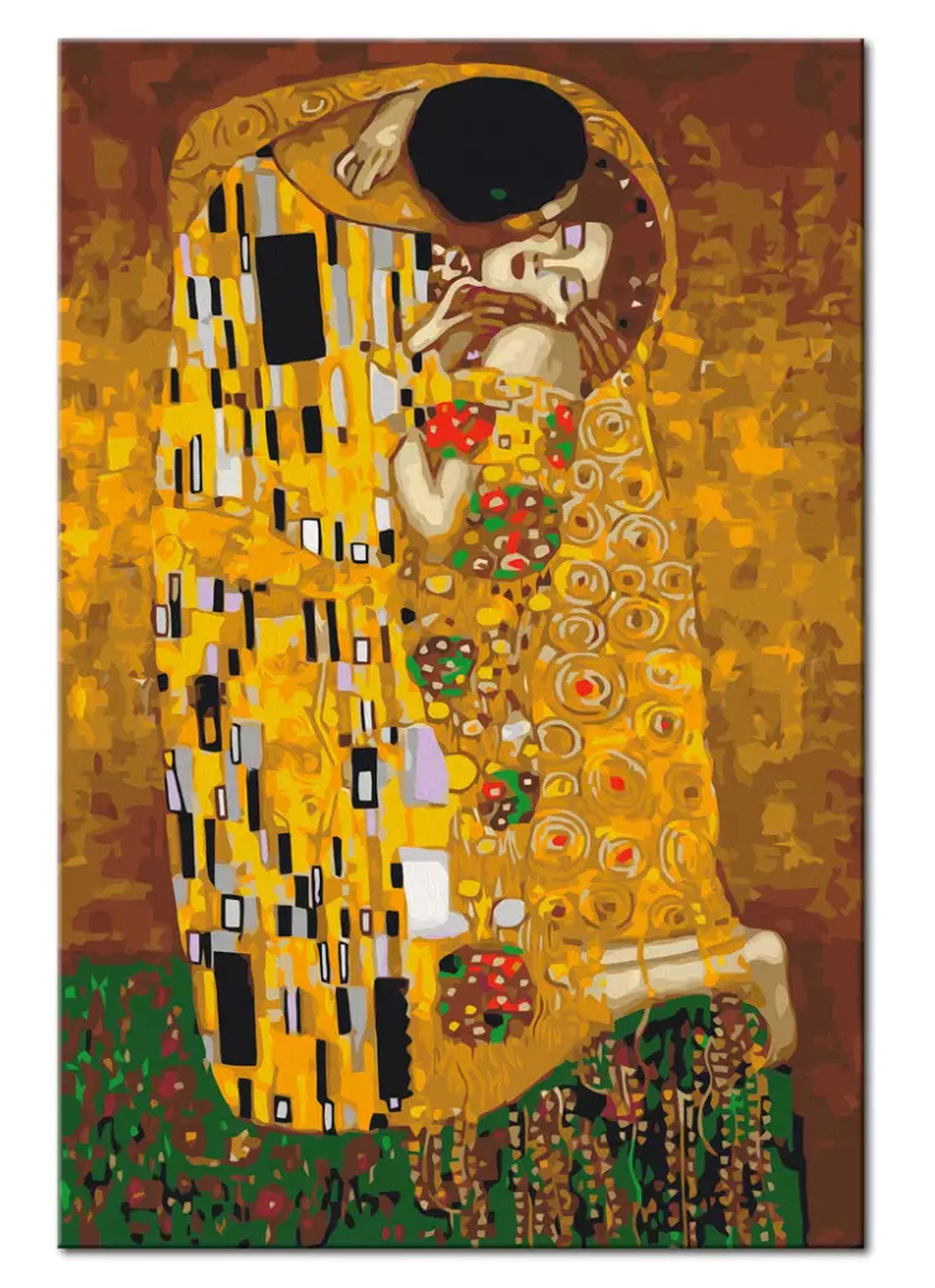 Obraz do malowania po numerach Pocałunek Gustav Klimt 60x40 cm