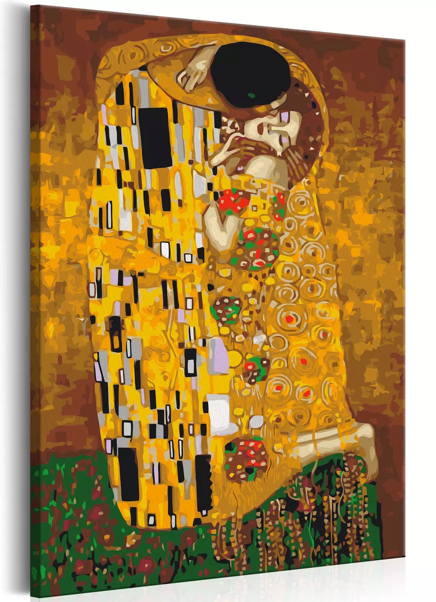 Obraz do malowania po numerach Pocałunek Gustav Klimt 60x40 cm