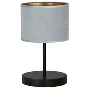 Lampka nocna Hellid średnica 18 cm szara