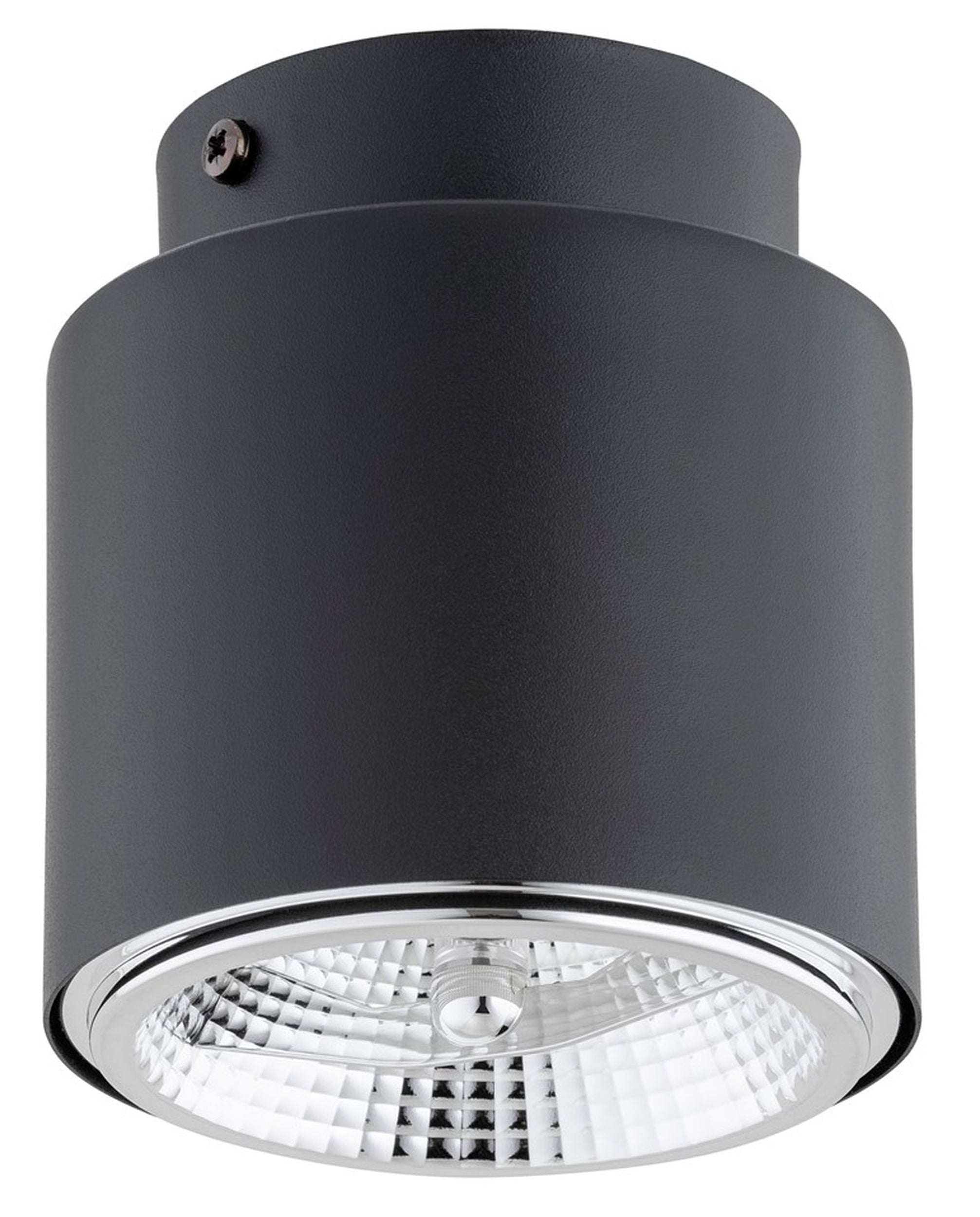 Plafon sufitowy Nano średnica 12 cm czarny