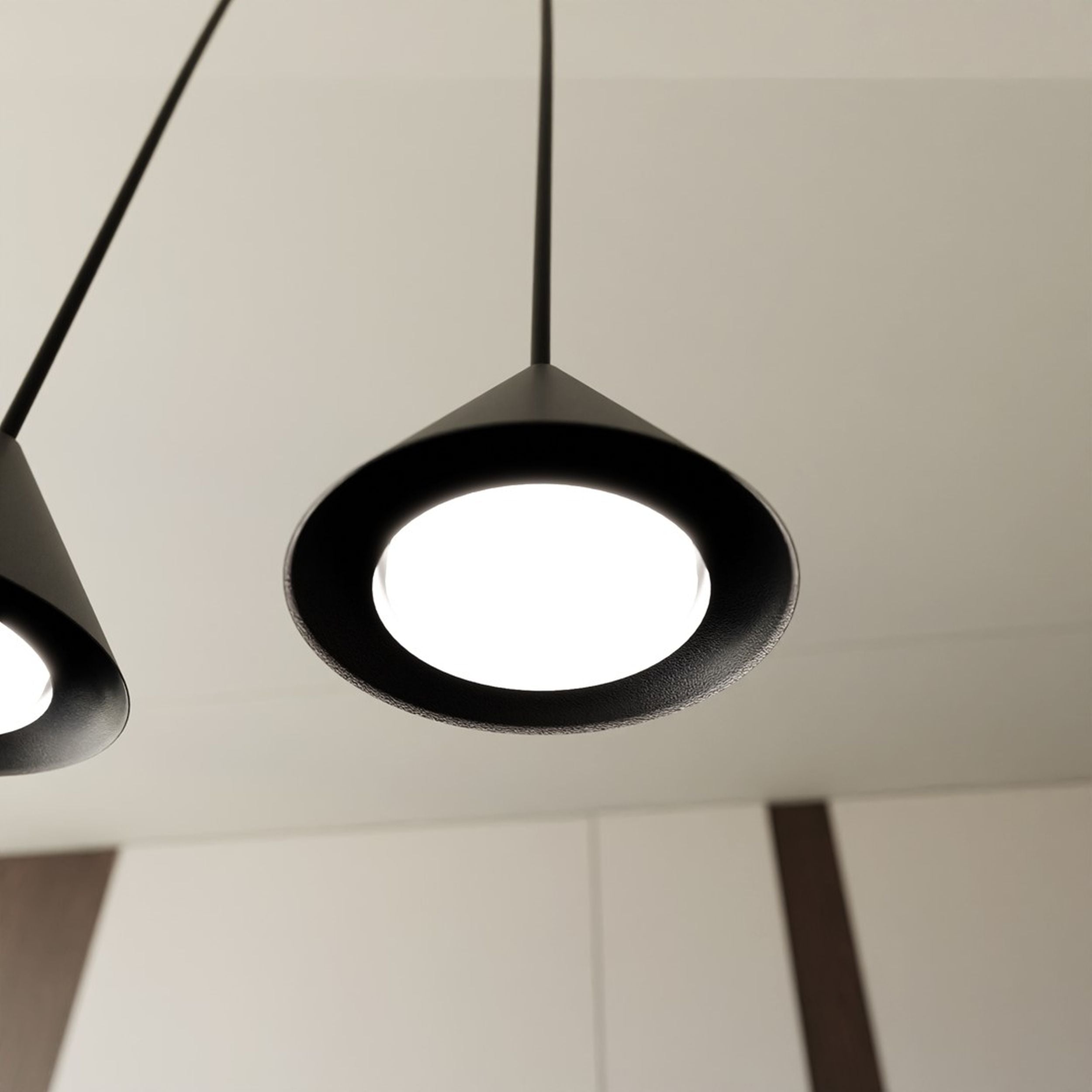 Lampa wisząca Elit czarna x1