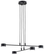 Lampa wisząca Moddus czarna x4