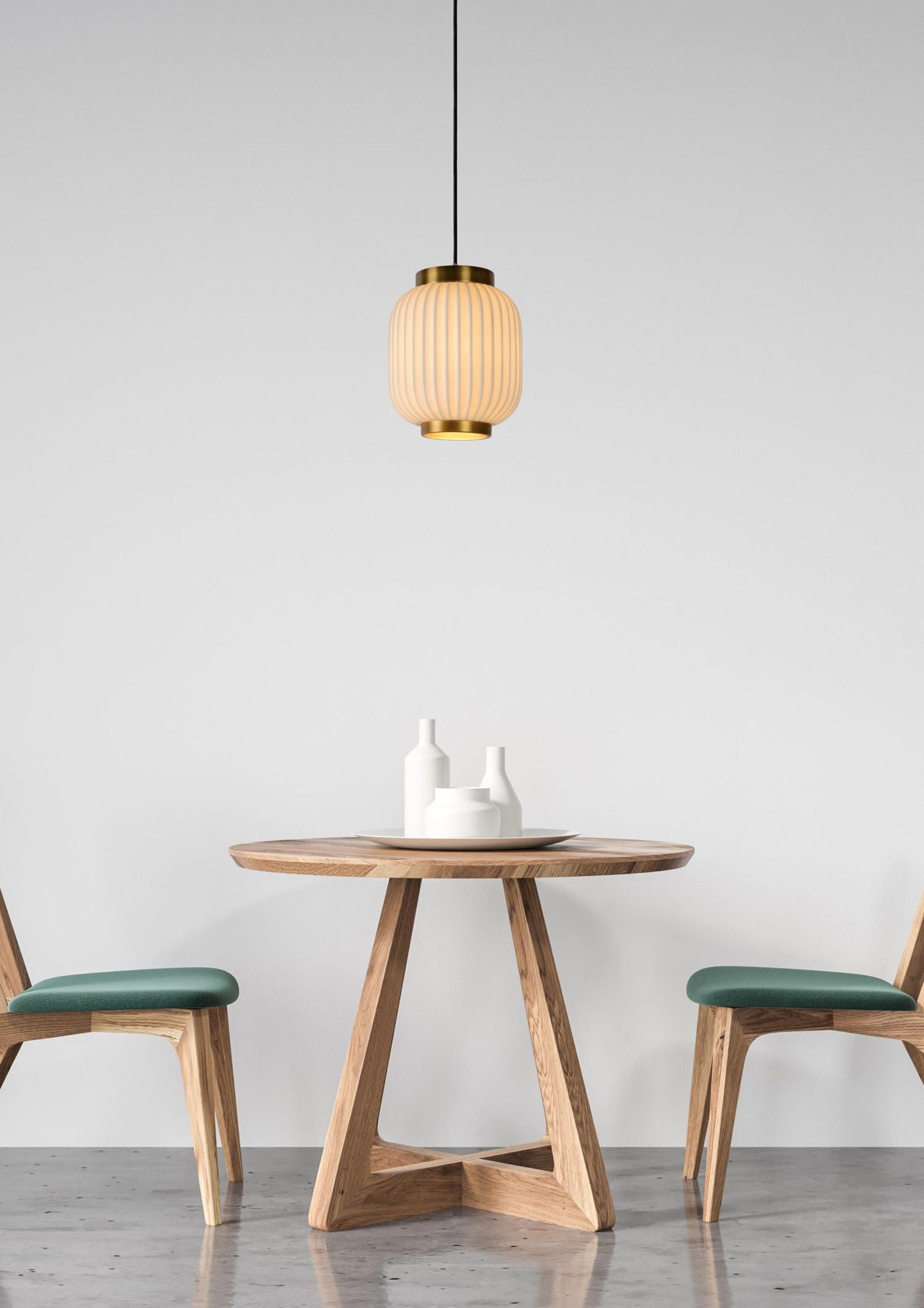 Lampa wisząca Gosse x1 złoto-biała
