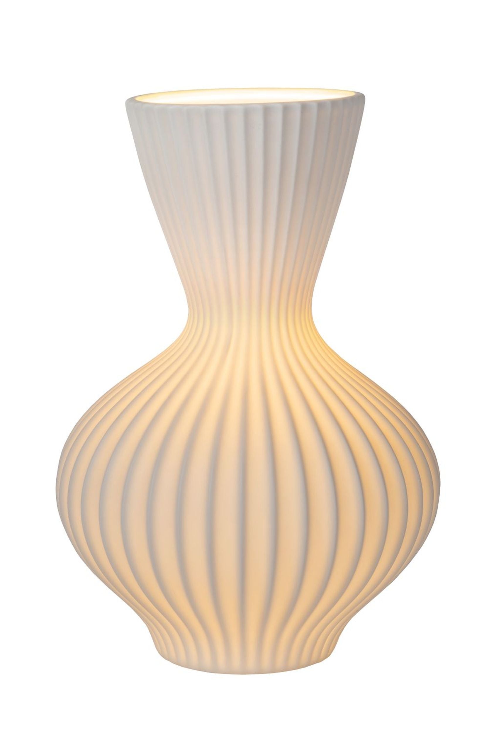 Lampa stołowa Momoro 30 cm biała
