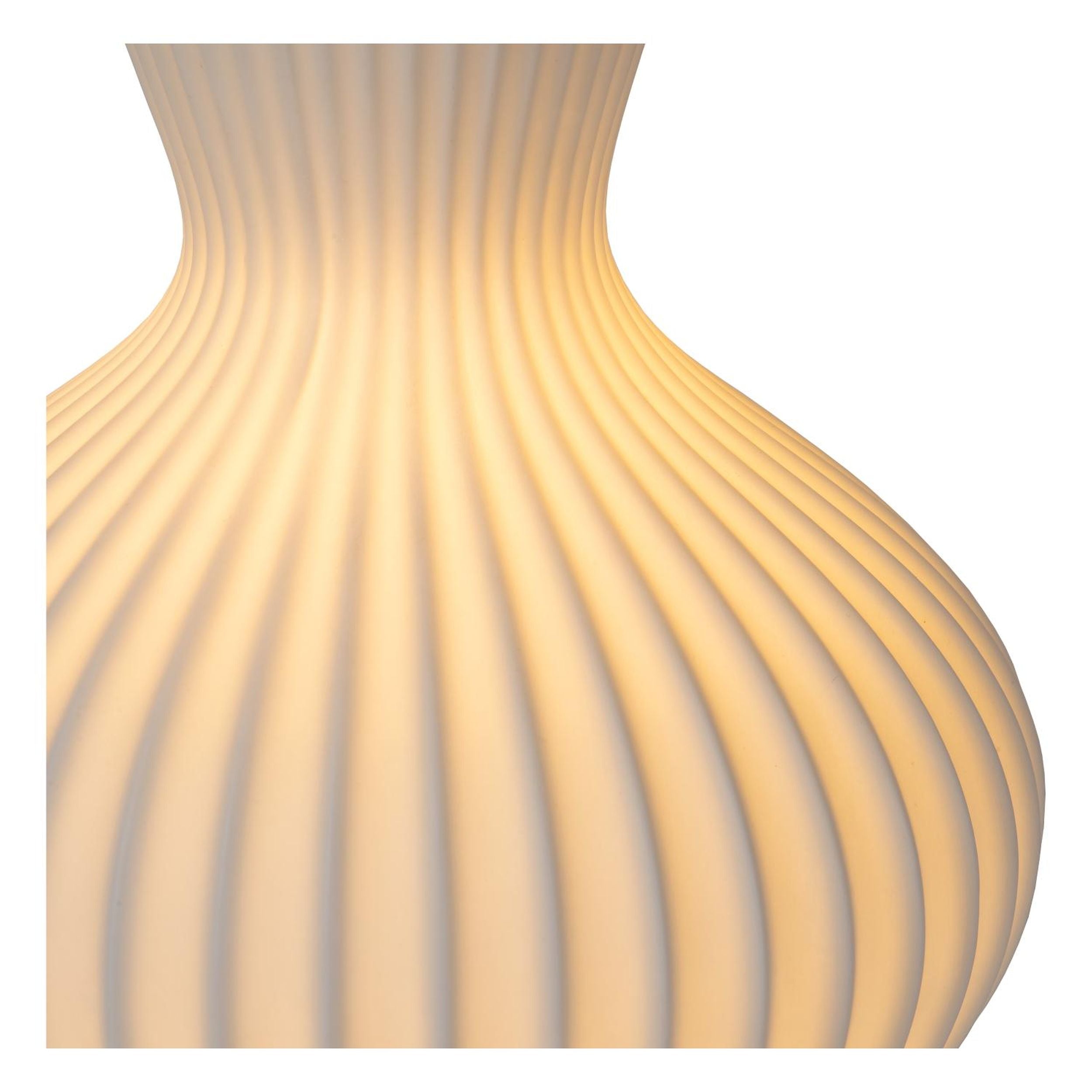 Lampa stołowa Momoro 30 cm biała