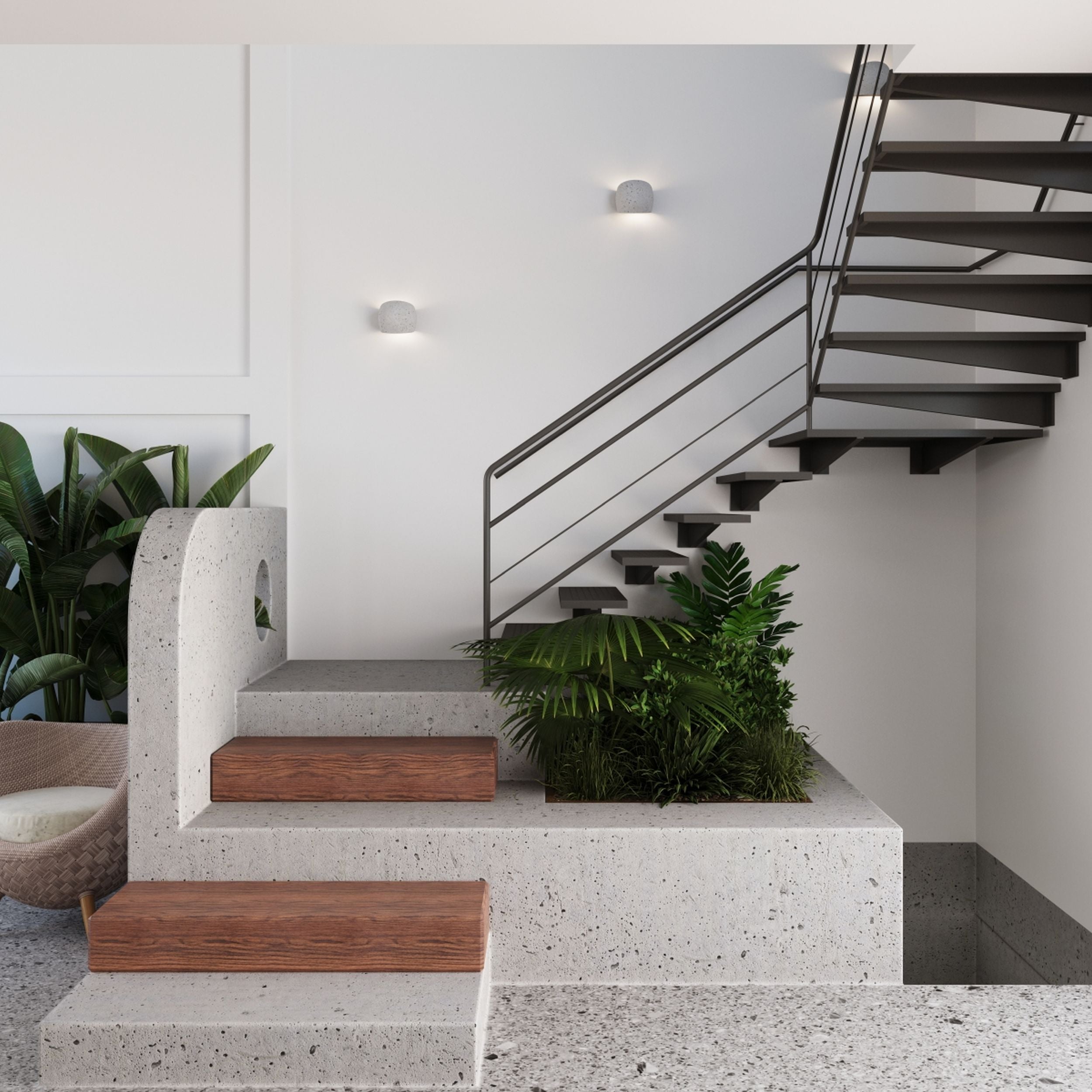 Kinkiet Globe beton