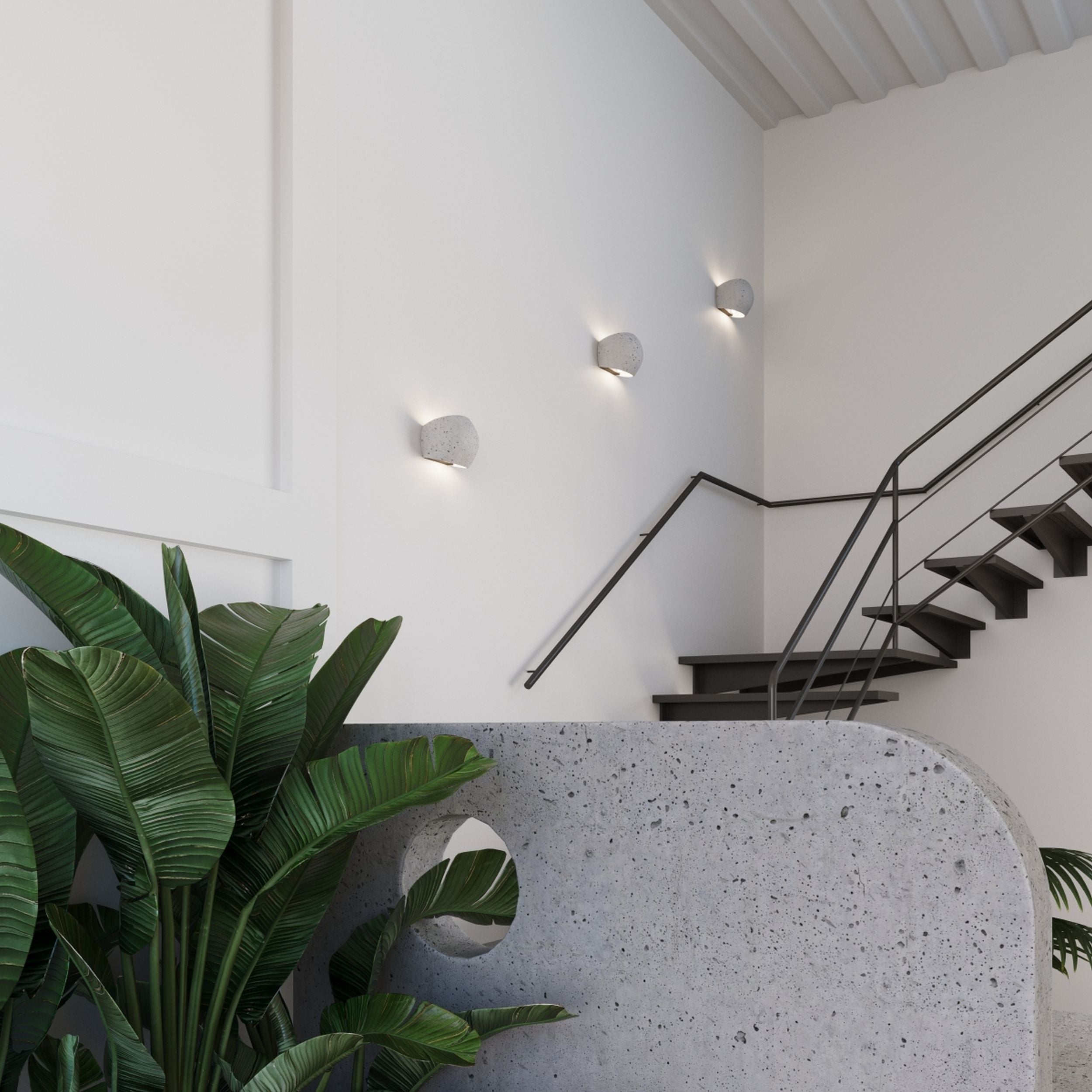 Kinkiet Globe beton