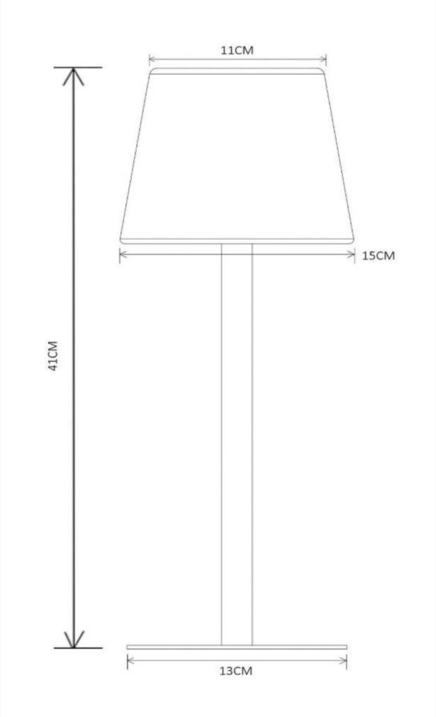 Lampa zewnętrzna Tyon LED złota