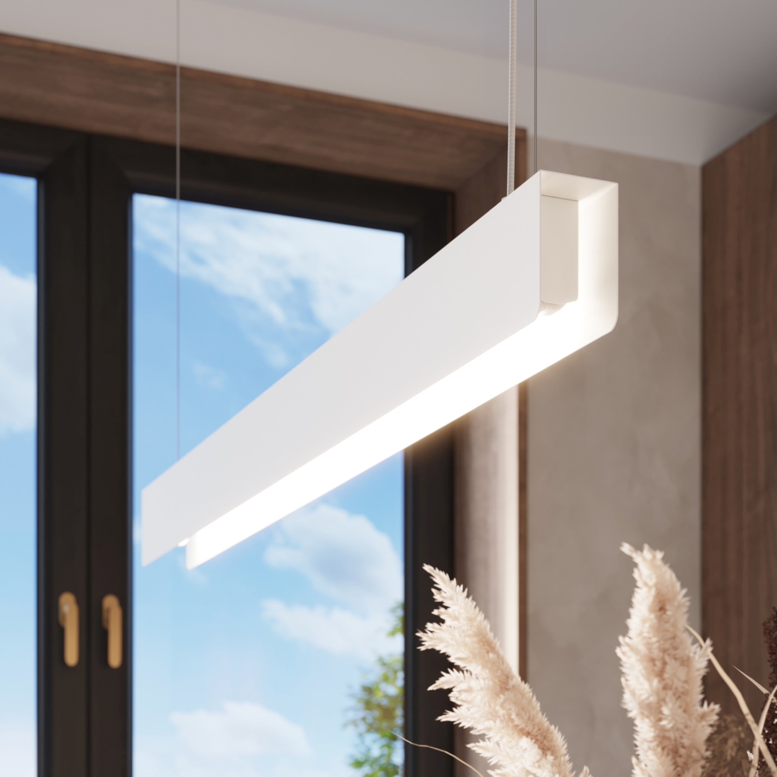 Lampa wisząca Spark biała