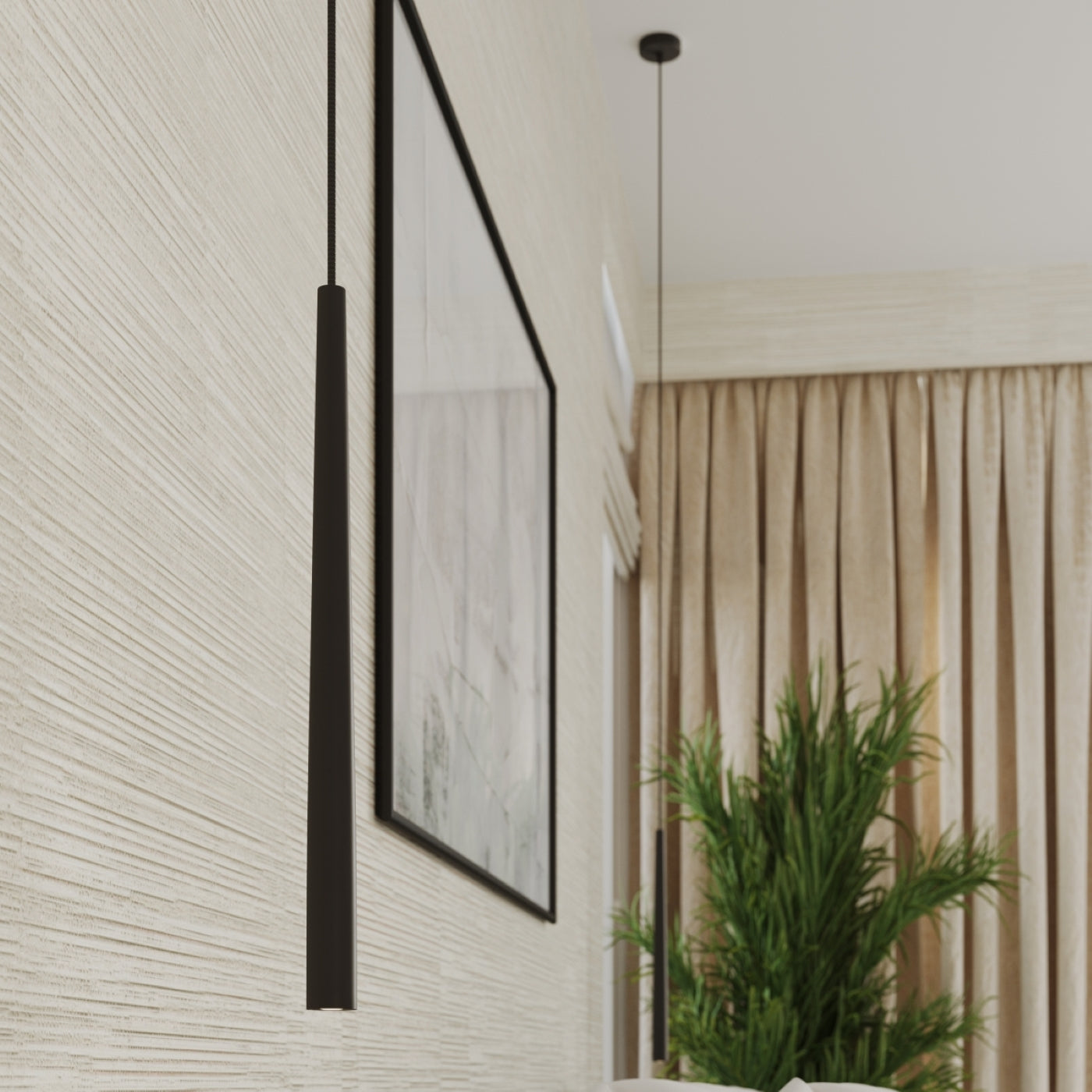 Lampa wisząca Bliss 1 czarna