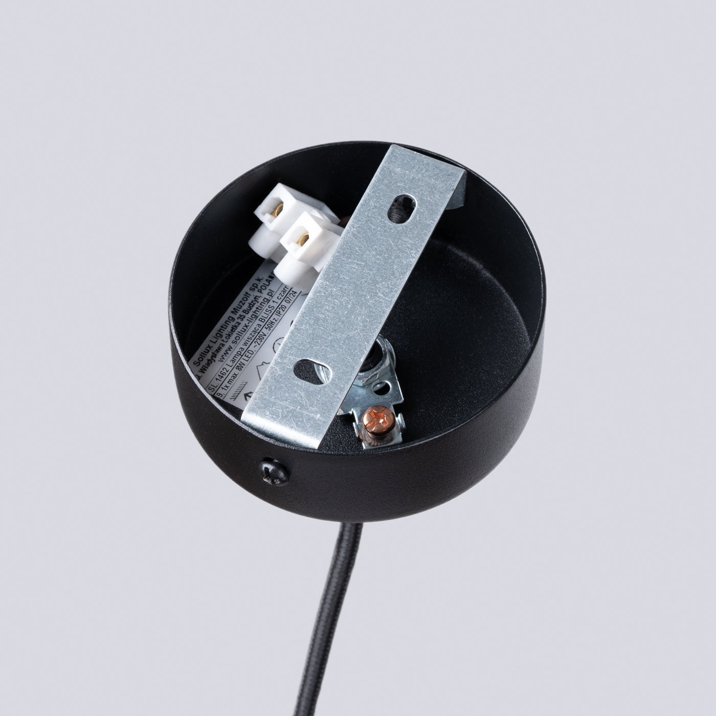 Lampa wisząca Bliss 1 czarna