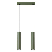 Lampa wisząca Lagos 2 zielona oliwka