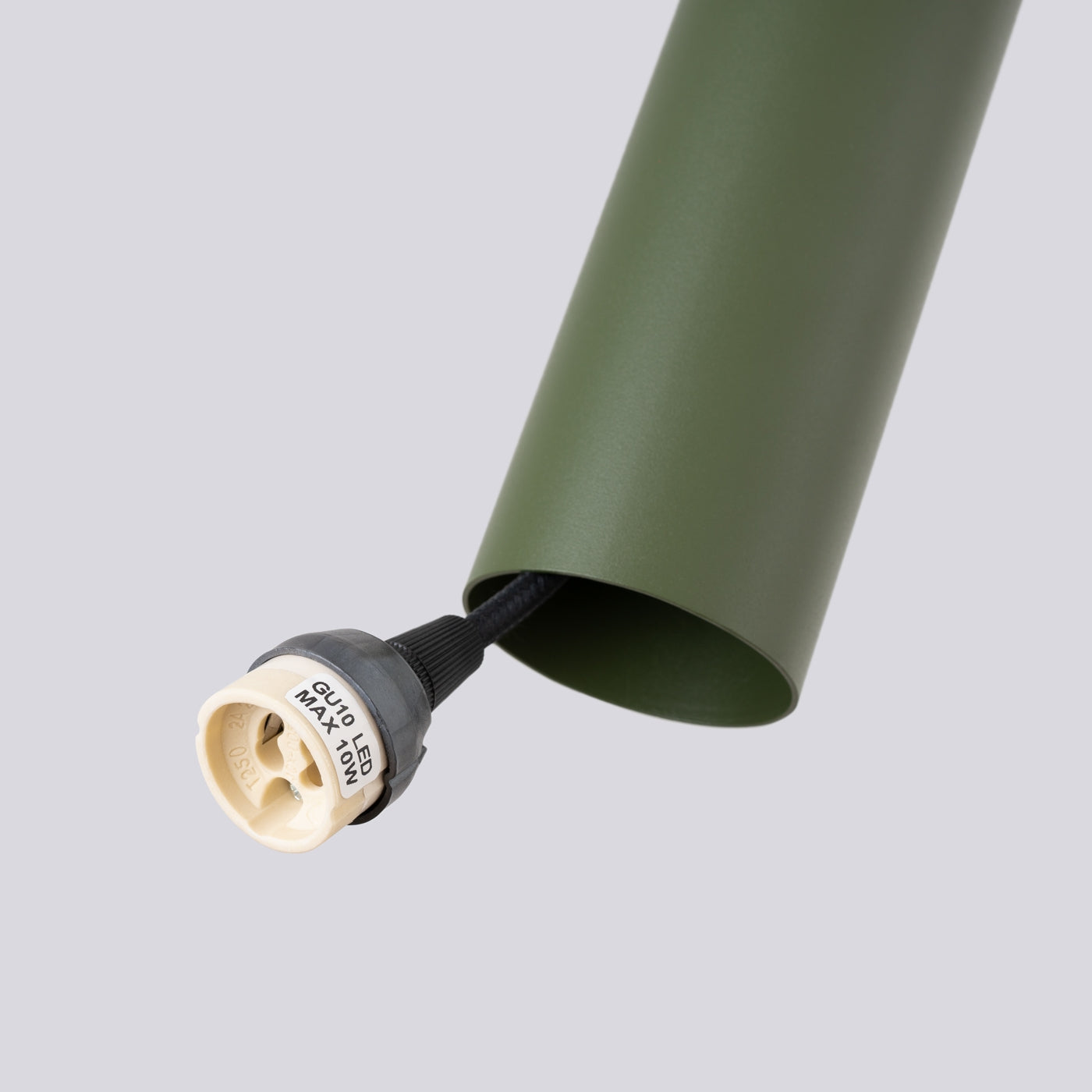 Lampa wisząca Lagos 3P zielona oliwka