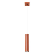 Lampa wisząca Lagos 1 ochra czerwona