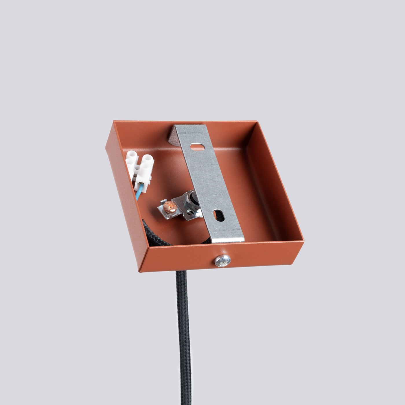 Lampa wisząca Lagos 1 ochra czerwona