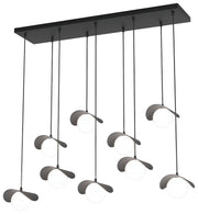 Lampa wisząca Ritual x9 czarna