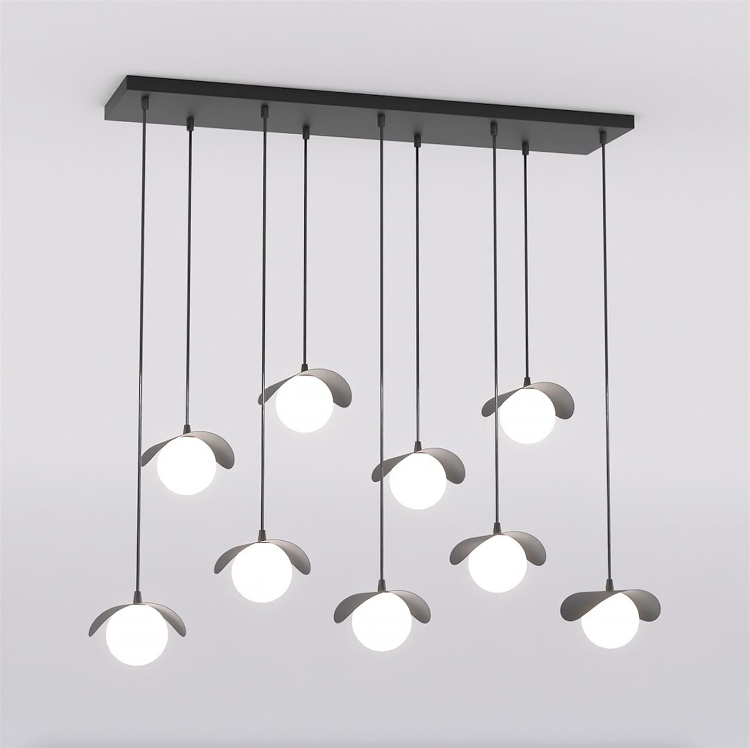Lampa wisząca Ritual x9 czarna