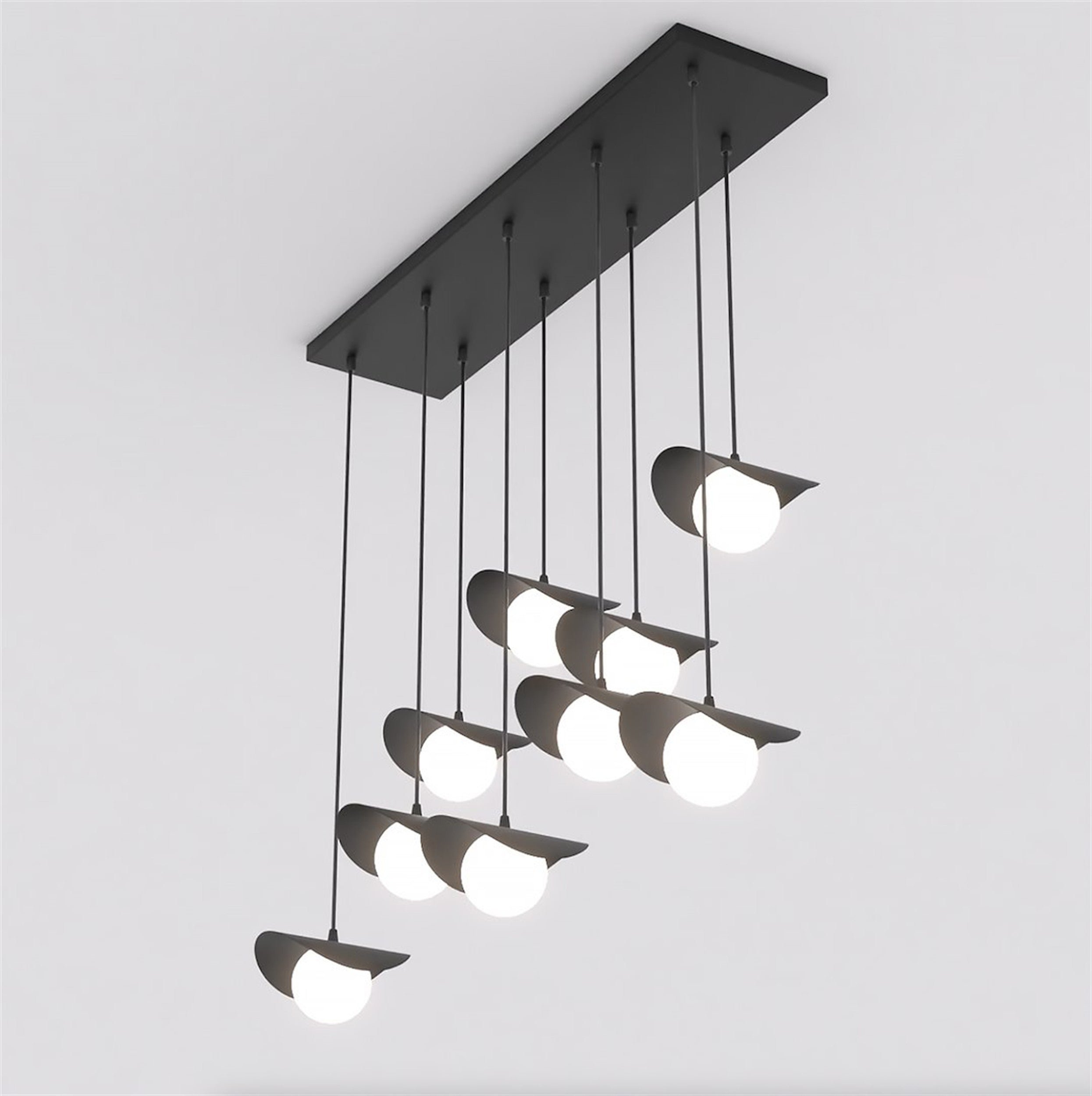 Lampa wisząca Ritual x9 czarna