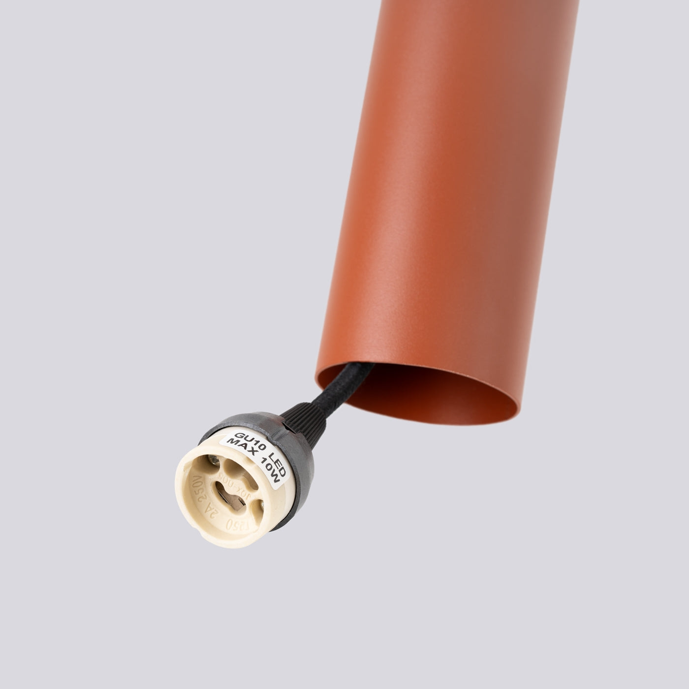 Lampa wisząca Lagos 2 ochra czerwona