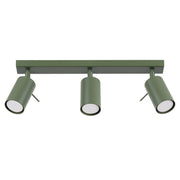 Plafon Ring 3L zielony oliwkowy