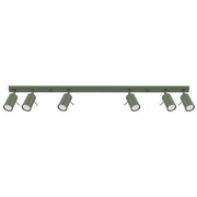 Plafon Ring 6L zielony oliwkowy